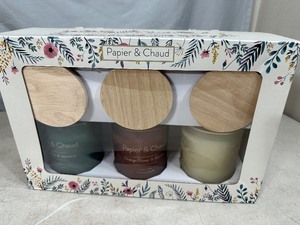 New 3 Pack Candle Gift Set