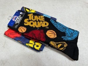 New Space Jam Tune Squad Crew Socks with Bandana Gift Set