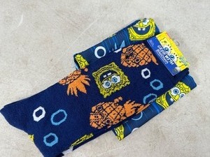 New Spongebob Squarepants Crew Socks with Bandana Gift Set