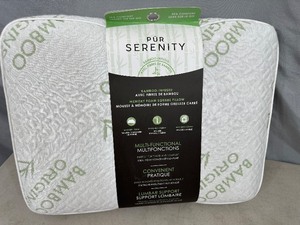 New Memory Foam Bamboo-Infused Travel Pillow