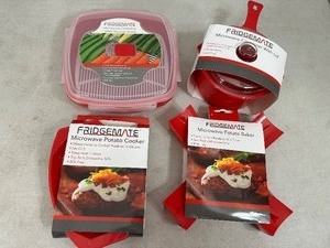 4 New Fridgemate Microwave Cookers