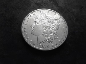 1879 O Morgan Silver Dollar