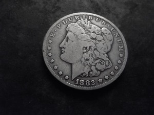 1882 CC Morgan Silver Dollar
