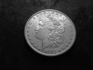 1882 O Over S Morgan Silver Dollar