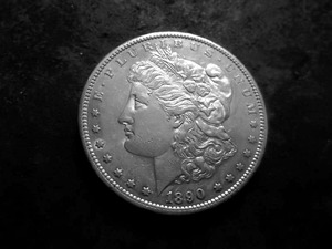 1890 S Morgan Silver Dollar