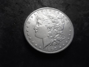 1897 Morgan Silver Dollar