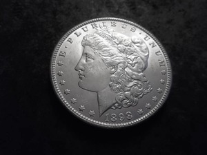 1898 O Morgan Silver Dollar