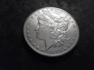 1901 O Morgan Silver Dollar