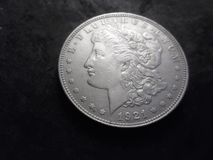 1921 Morgan Silver Dollar