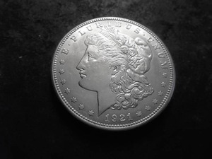 1921 D Morgan Silver Dollar