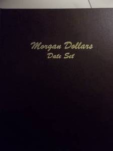 Dansco Morgan Dollar Date Set Album 1878-1921