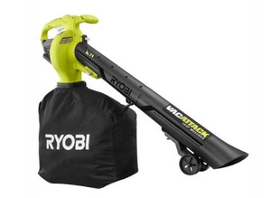 RYOBI 40V Vac Attack Cordless Battery Leaf VacuumMulcher (Tool Only), Tested Works Does not appear to have been used.