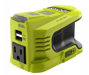 RYOBI 150-Watt Powered Inverter Generator for 18-Volt Battery, NEW