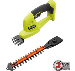 Ryobi ONE 18 Volt Lithium-Ion Cordless Grass Shear & Shrubber (Tool Only), May be Slightly used, WORKS