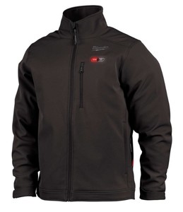 Milwaukee M12 Heated TOUGHSHELL Jacket Kit - Black - 3X (Includes Battery, Charger and Charger Cord)