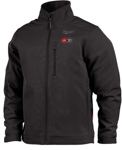 Milwaukee M12 Heated TOUGHSHELL Jacket Kit - Black - 2X (Includes Battery, Charger and Charger Cord)