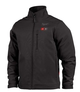 Milwaukee M12 Heated TOUGHSHELL Jacket Kit - Black - Large (Includes Battery, Charger and Charger Cord)