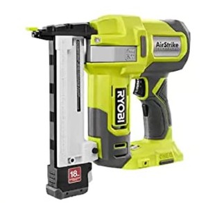 RYOBI ONE 18V 18-Gauge Cordless AirStrike Narrow Crown Stapler (Tool Only), Tested Works Impact Tip is Broken ( See Photos).