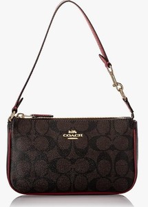 COACH (Authentic) Nolita 19 In Signature Canvas Bag Purse (Brown Black) - NEW
