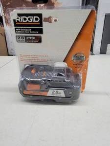 Ridgid AC840086 18V 2AH Hyper Lithium-Ion Single Battery - NEW