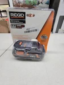 Ridgid AC840086 18V 2AH Hyper Lithium-Ion Single Battery - NEW