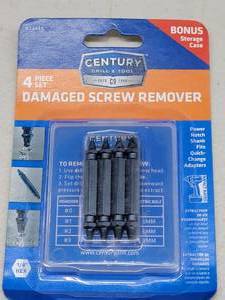 DE SCREW EXTRCTR SET 4PC - NEW