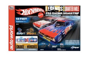 Hot Wheels Slot Drag Set 13 RDZSRS334 HO Slot Racing Sets - NEW