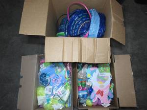 lot 112 image: Three Boxes of Easter Items