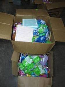 lot 114 image: Two Large Boxes of Easter Items