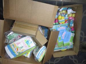 lot 123 image: Two Boxes of Easter Items