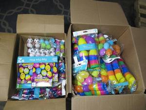 lot 125 image: Two Boxes of Easter Items