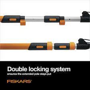 lot 4 image: Fiskars 16 Ft Fiberglass Pole Pruner