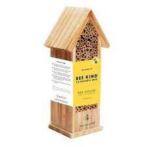 lot 15 image: Bambeco 12 in. Mason Tower Bee House