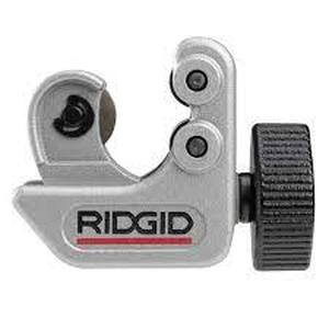 lot 61 image: RIDGID 14 in. to 1-18 in. 101 Close Quarters Copper, Aluminum, Brass, and Plastic Tubing Cutter, Multi-Use Tubing Tool