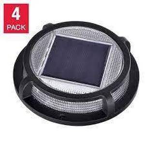 lot 30 image: Sterno Home Solar Multi-Surface Light, 4-pack
