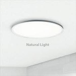 lot 44 image: Koda Slim 15 in. LED Ceiling Light with Adjustable Color - Missing Hardware