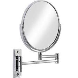 lot 144 image: Better Living Cosmo 8 in. x 8 in. Wall Makeup Mirror in Chrome