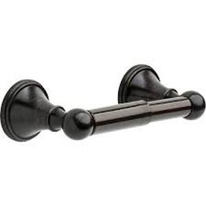 lot 187 image: Delta Crestfield Toilet Paper Holder in Venetian Bronze