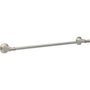 lot 194 image: Delta Chamberlain 24 in. Wall Mount Towel Bar Bath Hardware Accessory in Brushed Nickel