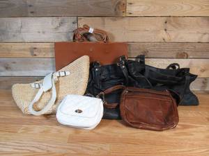 lot 125 image: Large Lot of Six (6) PursesBags