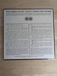 lot 1 image: Stereo Test Record - Model 211 - Copywrite 1963