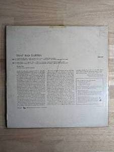 lot 108 image: That Bad Eartha with Henri Rene and His Orchestra - 1954 - Vinyl