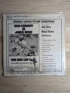 lot 117 image: You Only Live Twice Soundtrack - James Bond - 1967 - Vinyl
