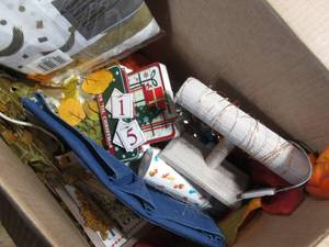 Box of Various Decor Items