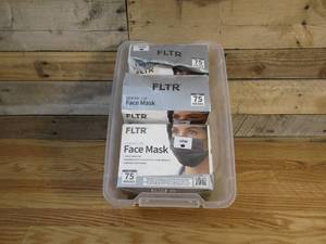 Bin of Face Masks