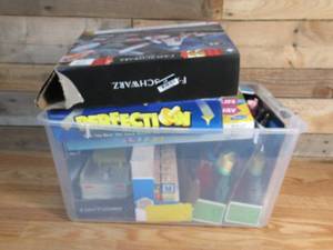 Tote of Various Toys