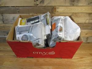 Box of Various Curtains
