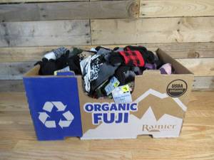 Box of Misc Hats & Gloves