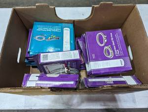 Bin of Dishwasher and Wash Machine Hooks up Kits
