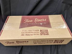 Two Rivers 9.3 lbs Beef Ribeye Roll Steak Packed and Frozen 8242023